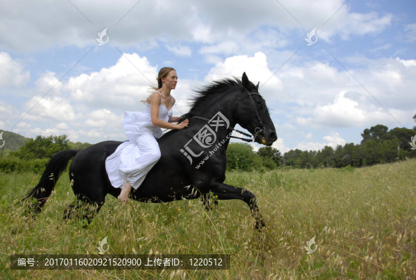 騎馬結婚的女人
