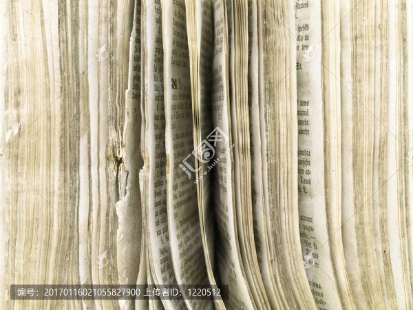 老打開的書
