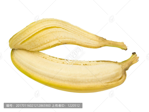 孤立的香蕉