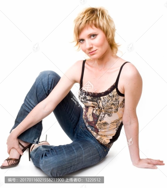 年輕、性感的女人