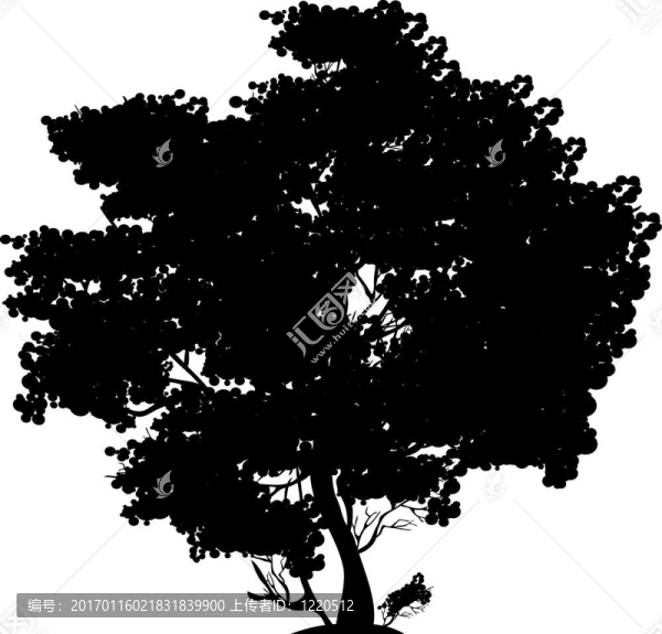 黑色的樹(shù)-匯圖網(wǎng) www.fosd68.com 黑色的樹(shù)