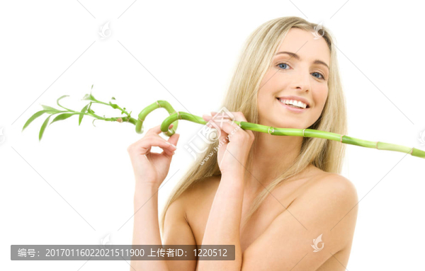 金發(fā)快樂的金發(fā)女郎