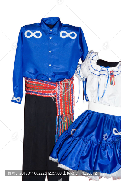孤立的墨提斯的衣服