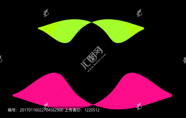 戴綠色眼鏡的女孩。