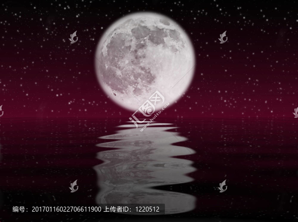 Moon和水