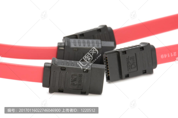 紅色的電纜