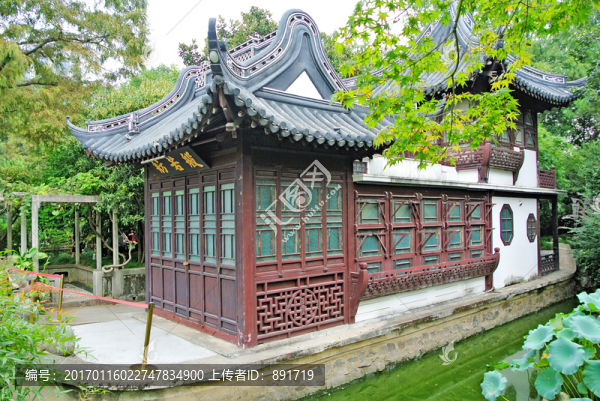 中式園林,中式建筑