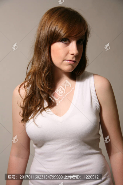 魅力Young,Caucasian,Woman
