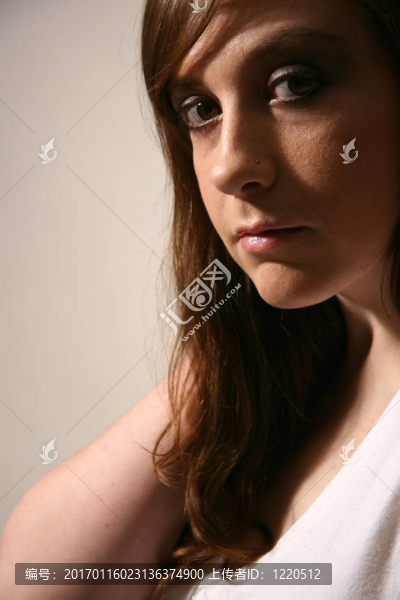 魅力Young,Caucasian,Woman