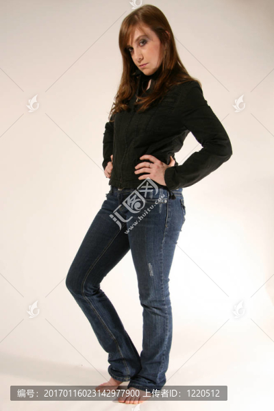 魅力Young,Caucasian,Woman