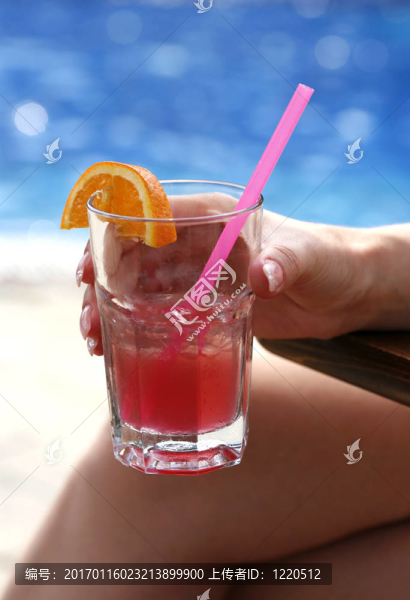 橙色雞尾酒