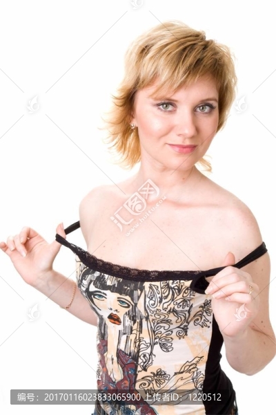 年輕、性感的女人