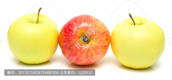 紅色和黃色的蘋果2