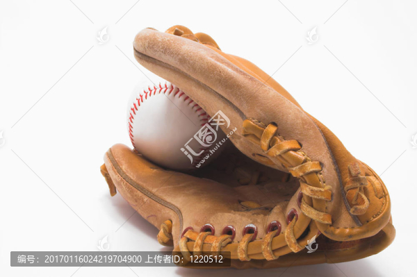 棒球和棒球手套