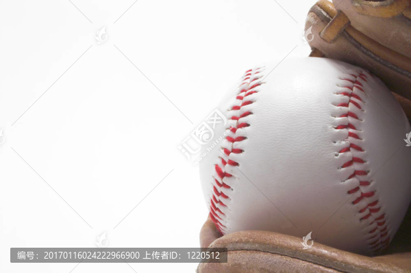 棒球和棒球手套