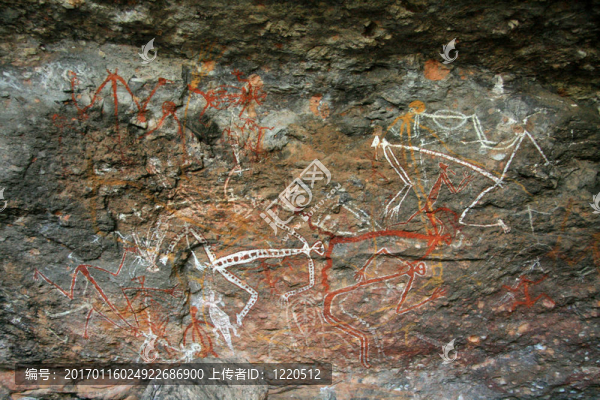 原住民巖石藝術(shù)-卡卡杜國家公園；澳大利亞