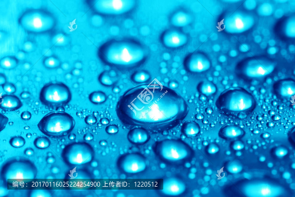 藍色水滴