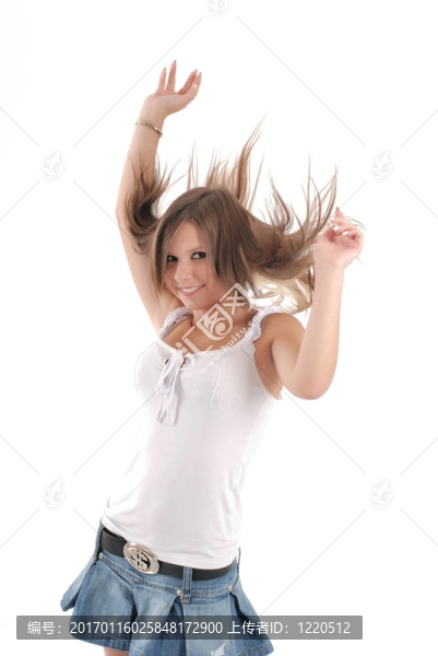 十幾歲的女孩