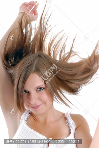 十幾歲的女孩
