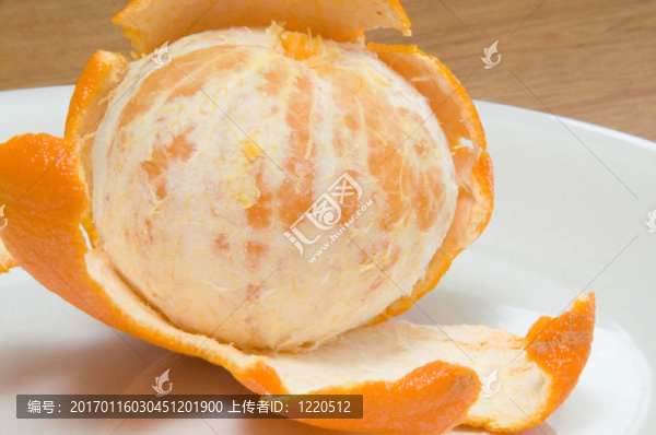 橘子去皮