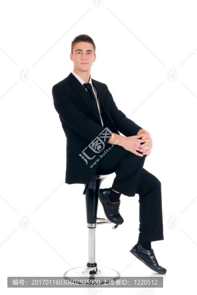 年輕的商人
