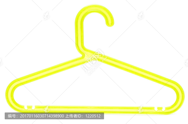綠色的衣架