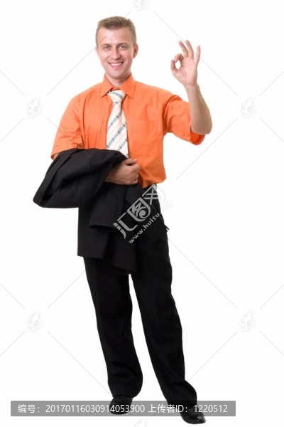 微笑的商人，好的