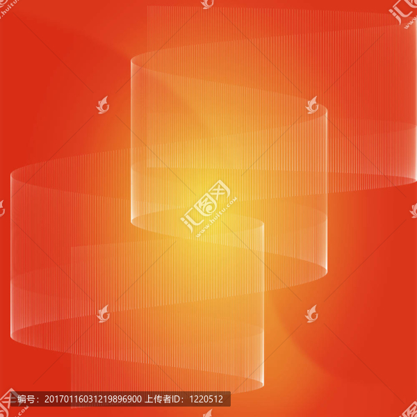 波浪狀的發(fā)光的顏色