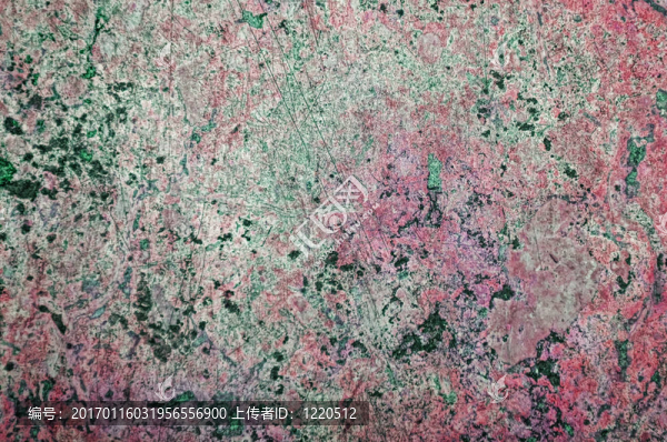 綠色和粉紅色的覆蓋紋理