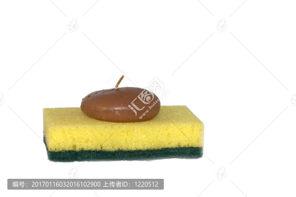 海綿用的蠟燭
