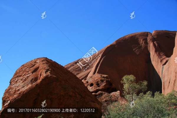 烏盧魯巨石；Ayres,Rock；澳大利亞