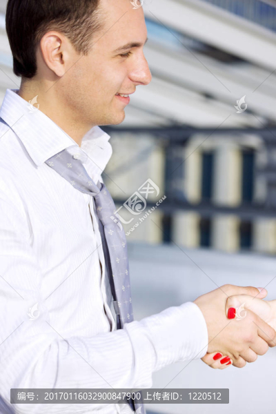 握手