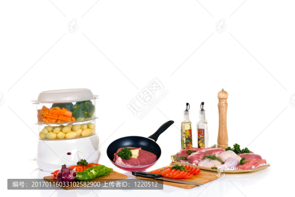 蒸汽鍋；肉；