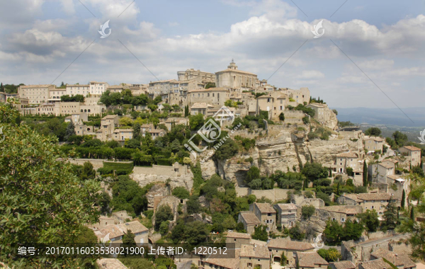 Gordes；普羅旺斯；法國(guó)