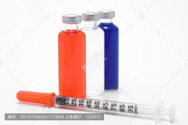 藥瓶和注射器