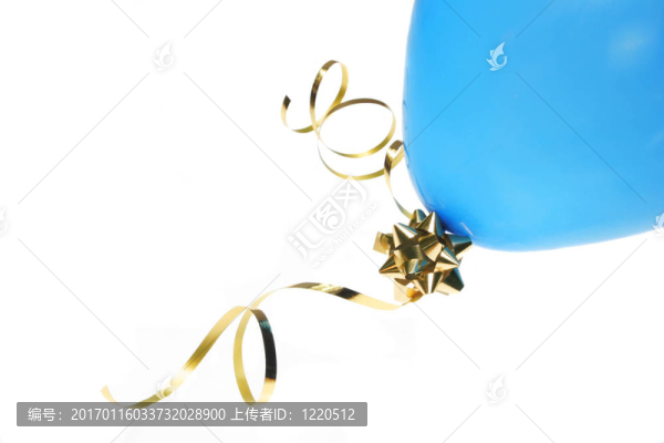 藍色的氣球