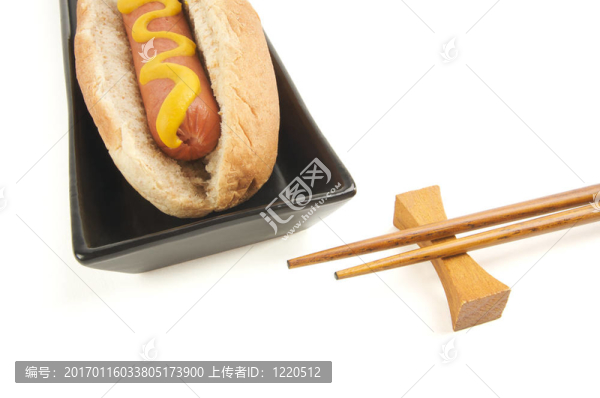 熱狗和筷子