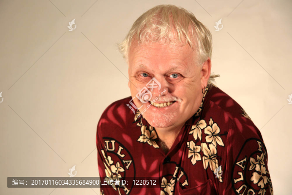 成熟紳士的肖像