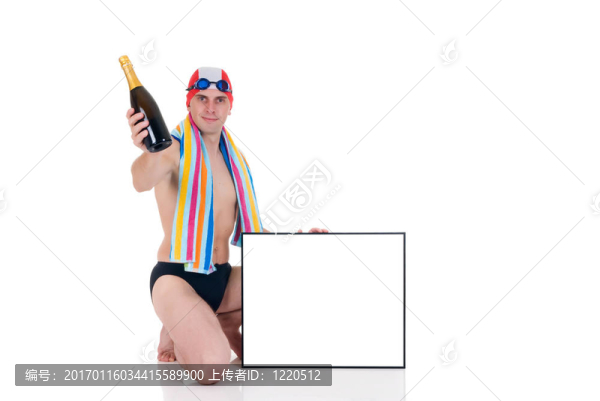 游泳運動員；