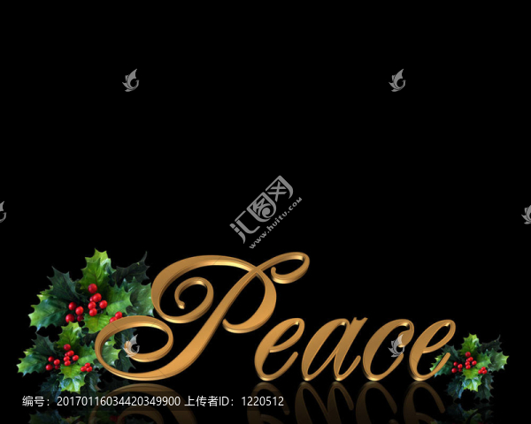 黑色圣誕和平