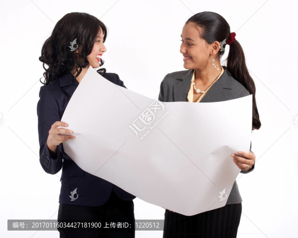 兩女商人的工作