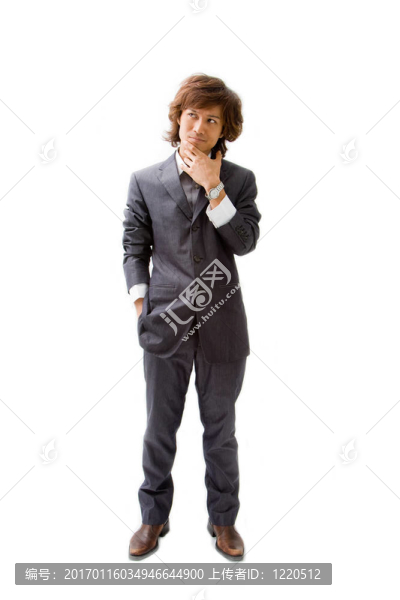 年輕的亞洲商人