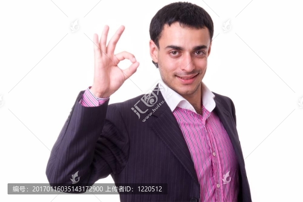 微笑的商人，好的