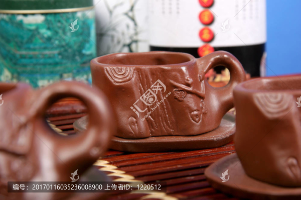 粘土杯茶
