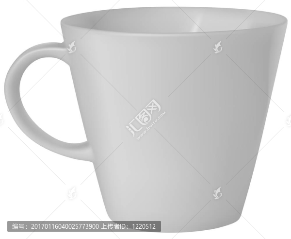 白色的咖啡杯