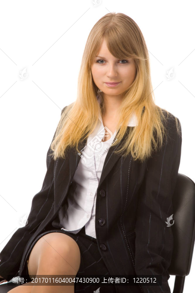 年輕的女商人