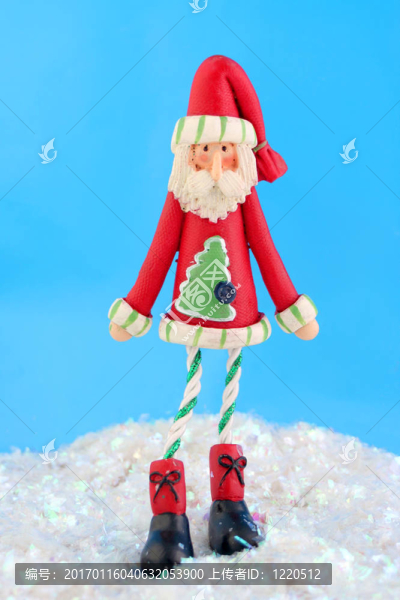 瘦的圣誕老人