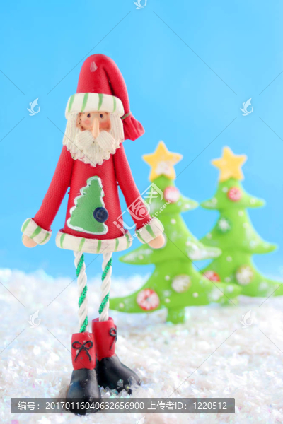 瘦的圣誕老人