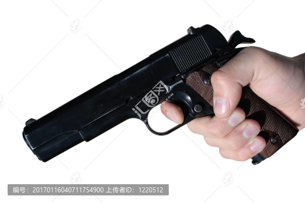 手槍在手