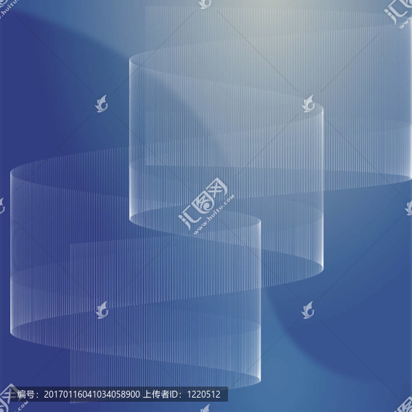 波浪狀的發(fā)光的顏色